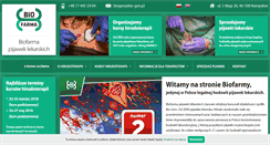 Desktop Screenshot of bio-farma.pl